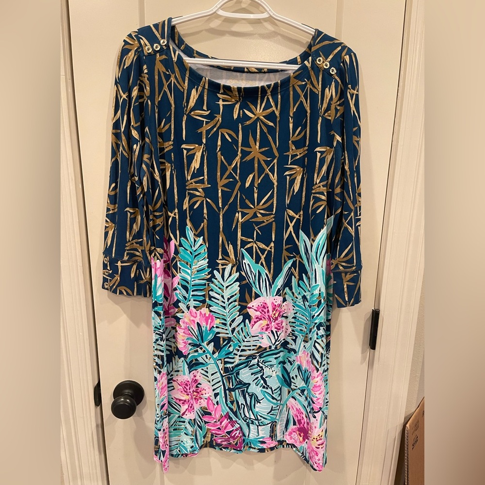 VGUC Lilly Pulitzer Sophie Dress Multi Slatehouse Soirée Large